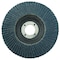 Weiler 5" Abrasive Flap Disc, Conical (TY29), Phenolic Backing, 36Z, 7/8" 31355 - alternate 2